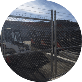 kelowna fences and gates double-swing-gate-quality-chainlink-fencing Double Swing Gate kelowna fences and gates