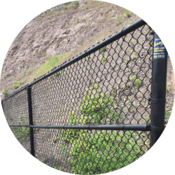 Rockfall Fencing | kelowna fences and gates