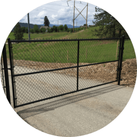 Custom Gates | Single Swing Gates | kelowna fences and gates Custom Gates | Single Swing Gates | kelowna fences and gates