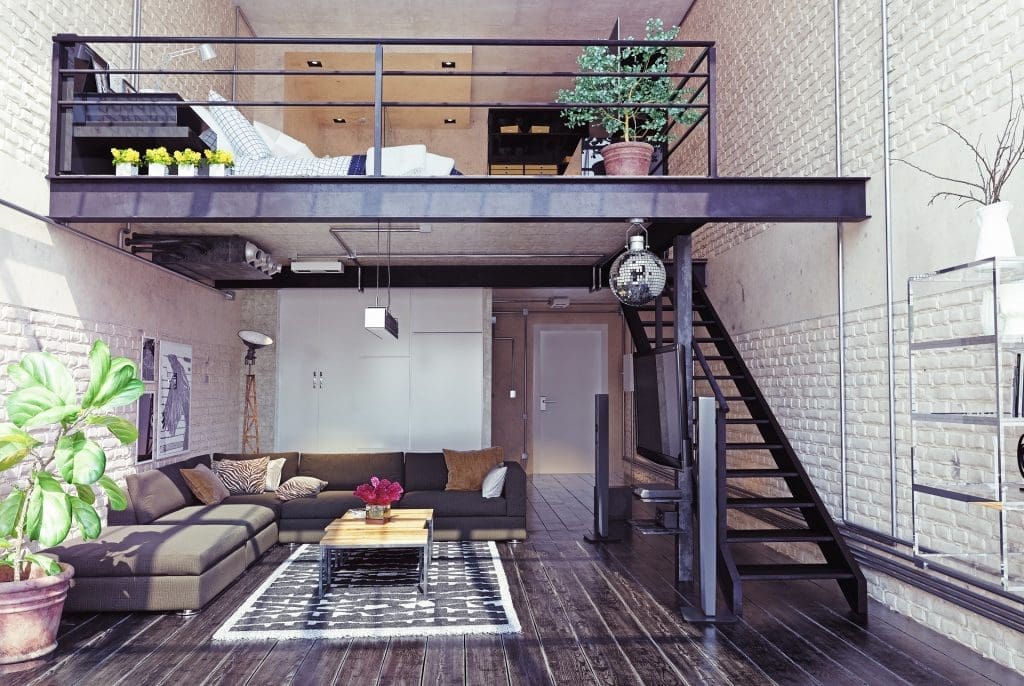 Interior Chain Link Fencing & Industrial, Modern Design